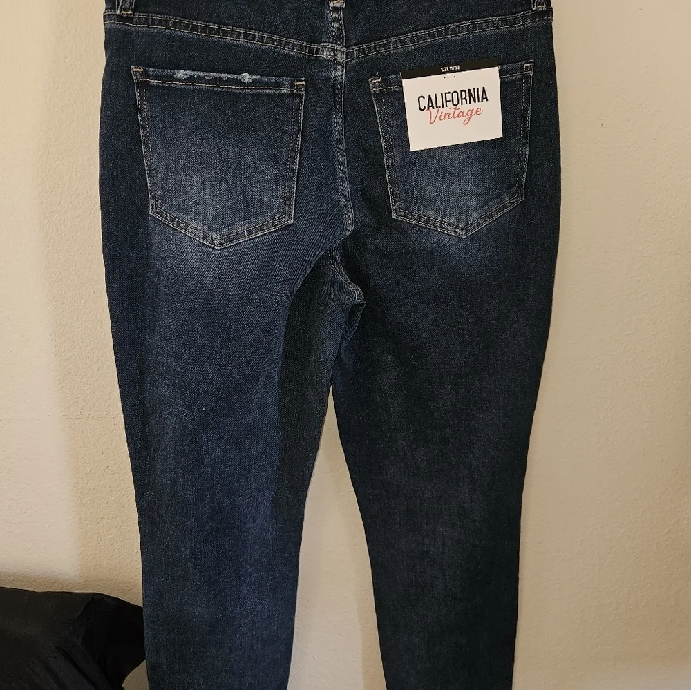 California Vintage Skinny Jeans Size 11/30 - Picture 4 of 8